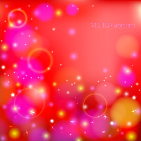 Resplandor abstracto bokeh suave — Vector de stock