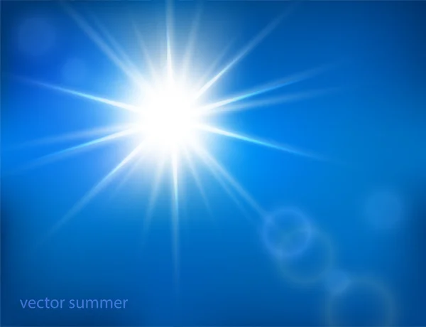 vektör sıcak güneş