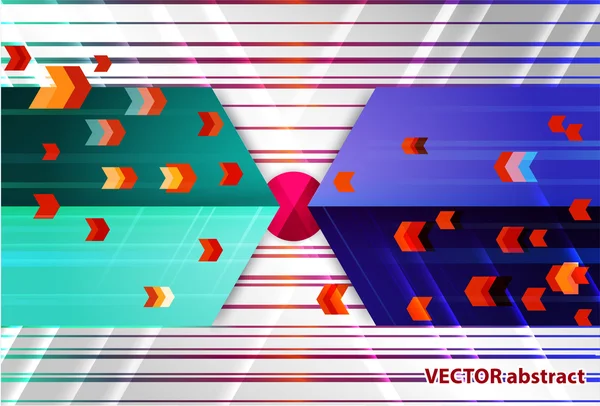 Färgglada abstrakt bakgrund — Stock vektor