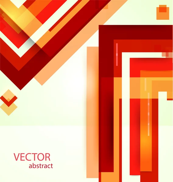 Fundo geométrico abstrato — Vetor de Stock