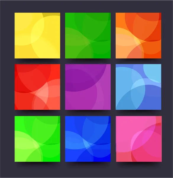 Multicolored squares — Stock Vector