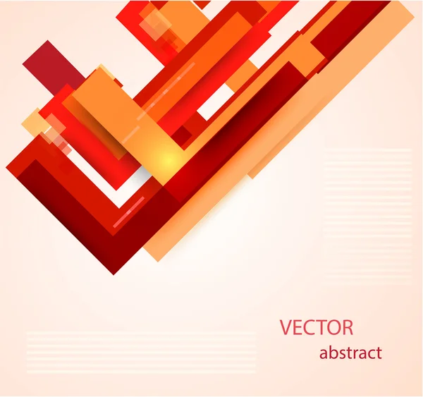 Geometrische abstracte achtergrond — Stockvector