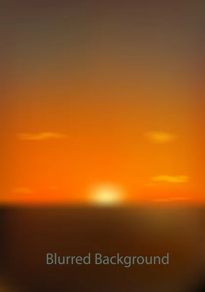 Güneş ile odaklanmamış arka plan bulanıklık