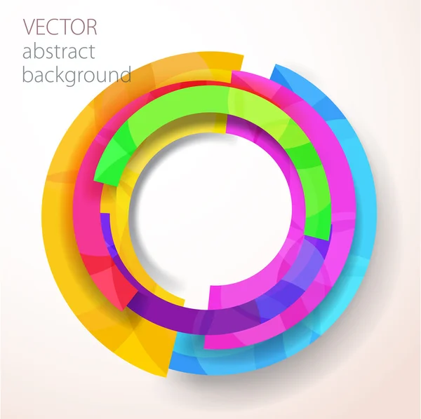 Fundo abstrato com elementos de design — Vetor de Stock