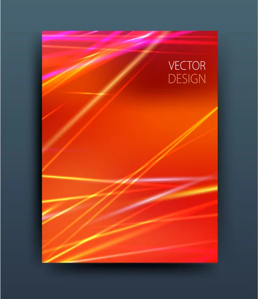 Flyer or banner design — Stock Vector
