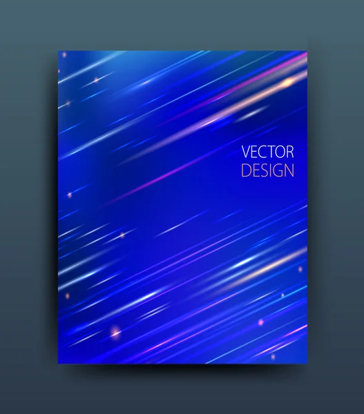 Diseño de volante o banner — Vector de stock