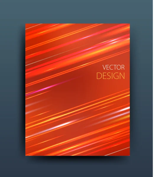 Diseño de volante o banner — Vector de stock