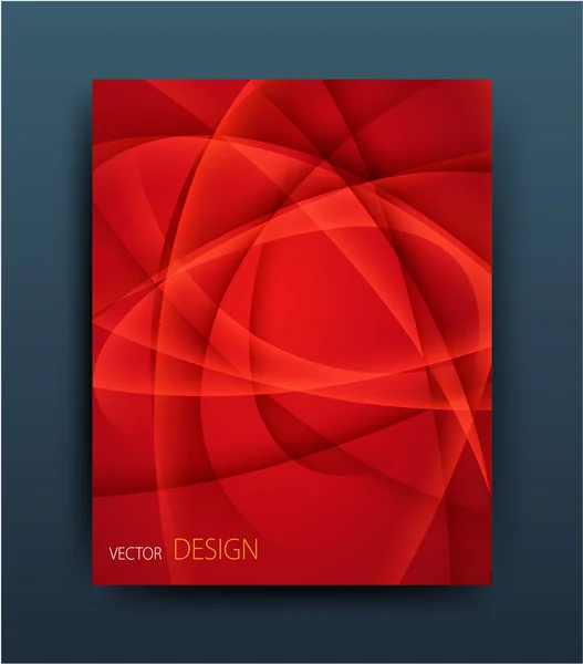 Diseño de volante o banner — Vector de stock