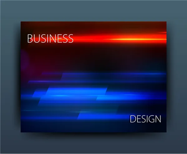 Design de panfleto ou banner —  Vetores de Stock