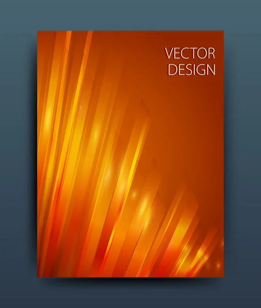 Flyer of banner ontwerp — Stockvector