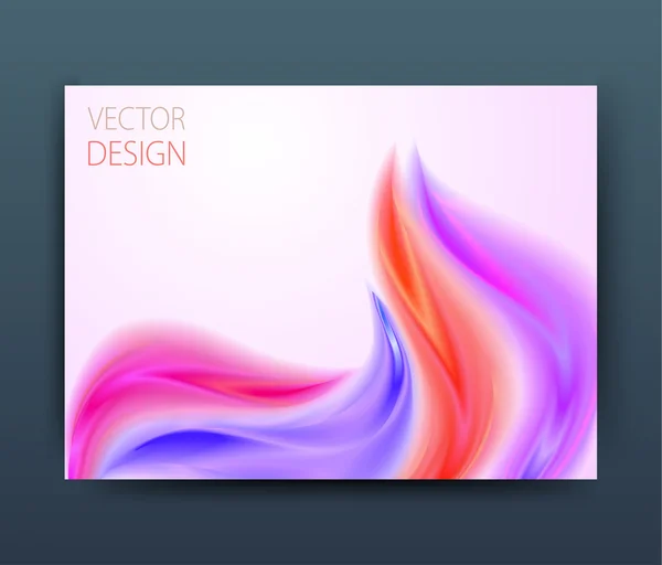 Diseño de volante o banner — Vector de stock