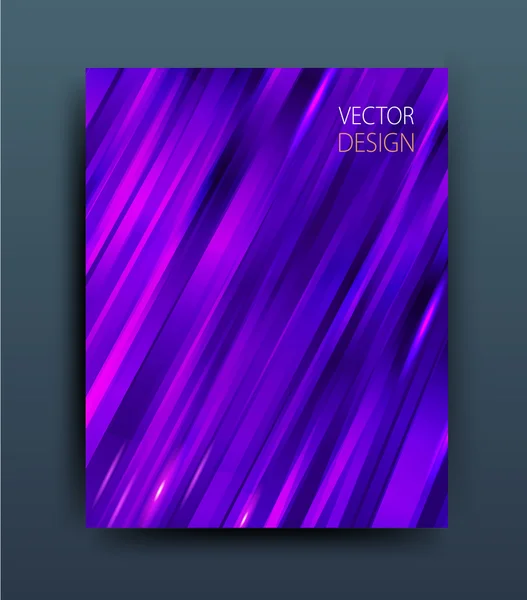 Design de panfleto ou banner — Vetor de Stock