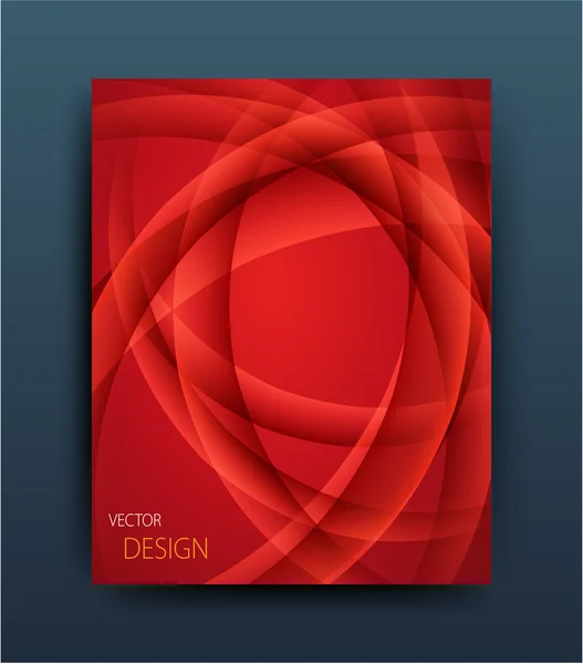 Flygblad eller banner design — Stock vektor