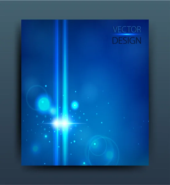 Diseño de volante o banner — Vector de stock