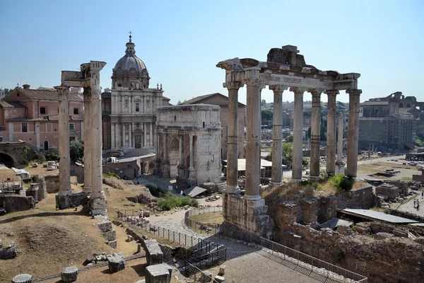 Forum Romanum en Roma, Italia — Foto de Stock