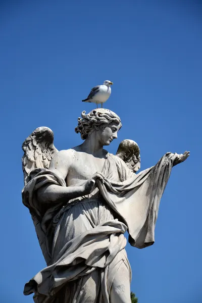 Angel met de Zweetdoek — Stockfoto