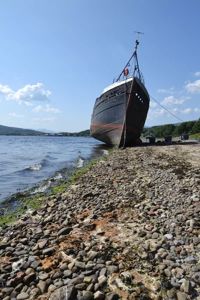 Verlaten schip — Stockfoto