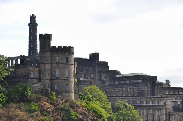 Calton hill i edinburgh, Skottland — Stockfoto