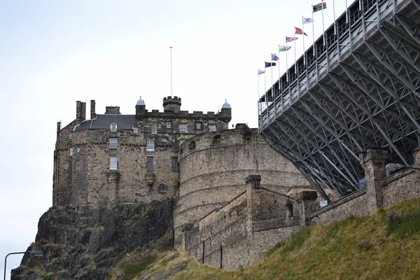 Edinburgh castle, Skottland, Storbritannien — Stockfoto