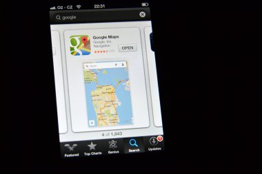 Google Maps uygulaması