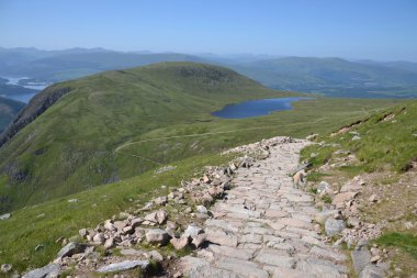 ben nevis Zirve yolunu
