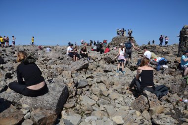 Ben nevis Zirvesi - İngiltere'deki en yüksek dağı