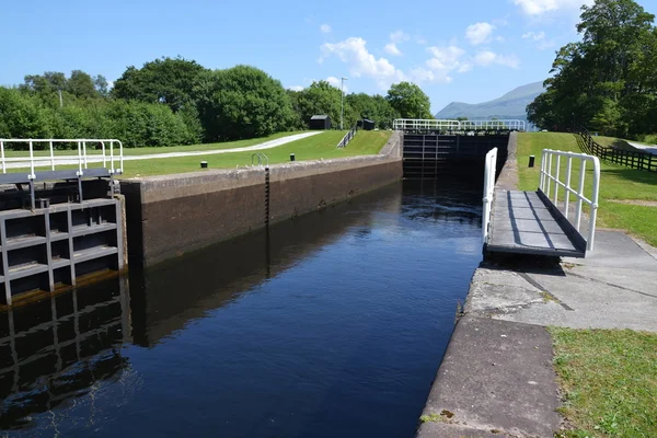 Neptune's Staircase on the Caledonian Canal, — Stock Photo, Image