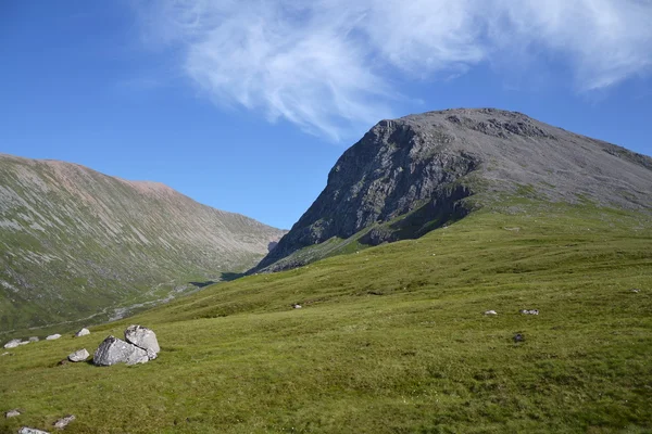 Przyroda wokół ben nevis, wyżyn Szkocji — Zdjęcie stockowe