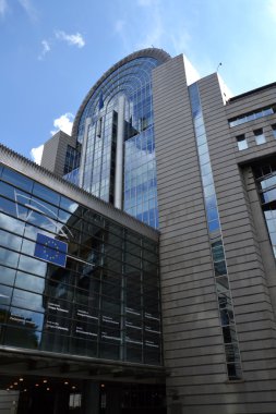 Brüksel, Belçika 'daki Avrupa Parlamentosu Binası