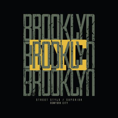 BrooKLYN tişört ve giysi tasarımı