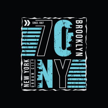 New York vektör illüstrasyonu ve tipografi, tişörtler, kapüşonlular, baskılar vs. için mükemmel.