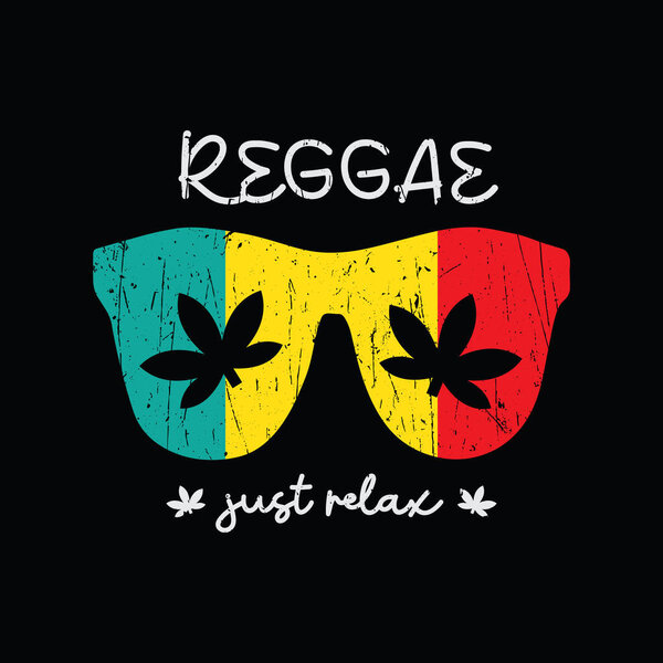 Reggae graphic t-shirt and apparel design