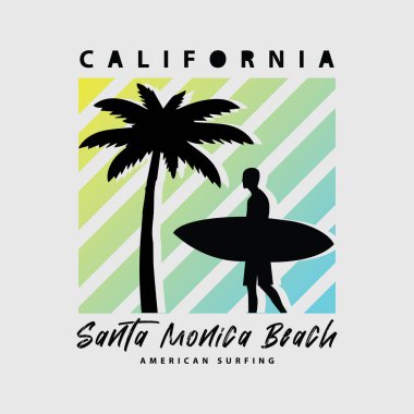 California illustration typography. perfect for designing t-shirts, shirts, hoodies, poster, print
