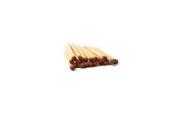 Matchsticks over white background — Stock Photo, Image