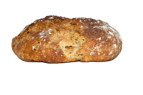 Izolowany świeży biały chleb — Zdjęcie stockowe
