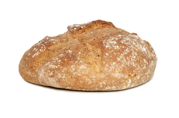 Vers wit brood geïsoleerd — Stockfoto