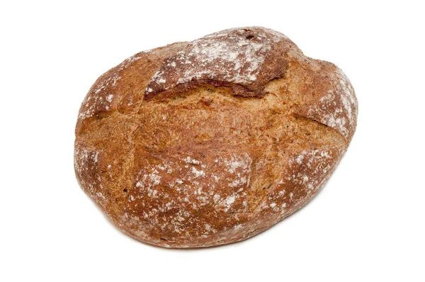 Izolowany świeży biały chleb — Zdjęcie stockowe