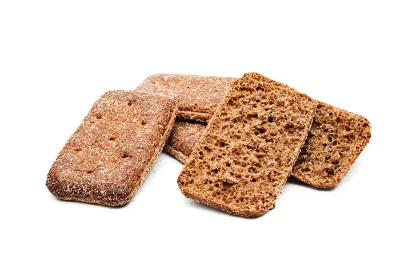 Frisches Brot isoliert — Stockfoto