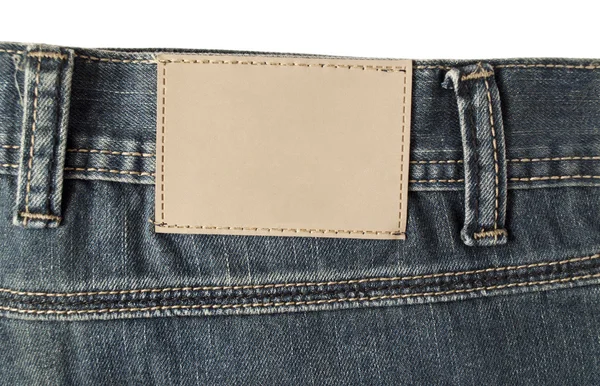 Etichetta jeans — Foto Stock