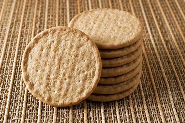 Some crackers on the table — Stock Photo, Image
