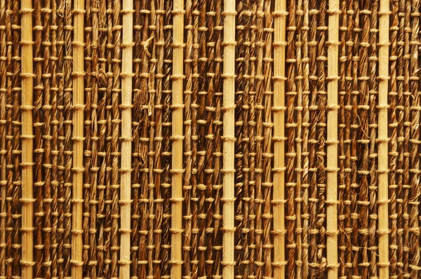 Estera de mesa de bambú vacía — Foto de Stock