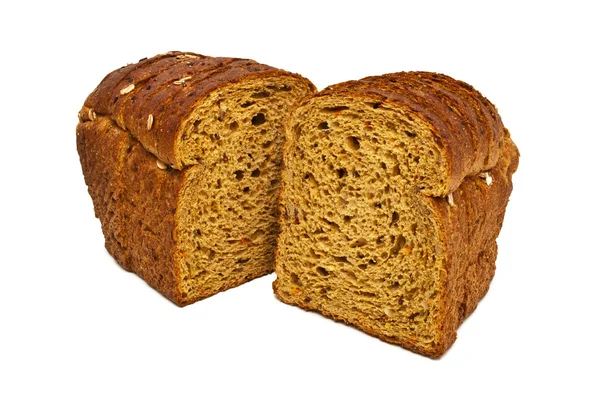 Frisches Brot isoliert — Stockfoto