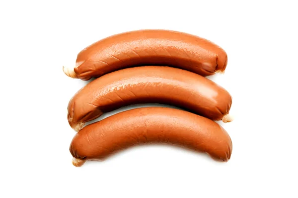 Sausage isolated — Stock Photo, Image