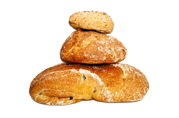 Fresh bread isolated — Stock Photo, Image