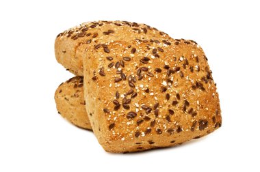 taze ekmek izole