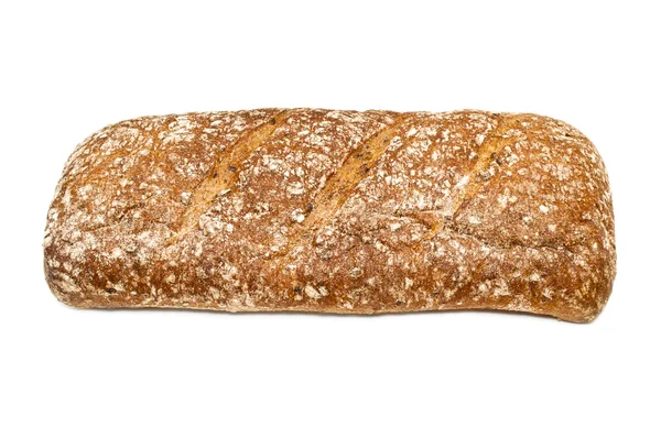 Isolert ferskt hvitt brød – stockfoto