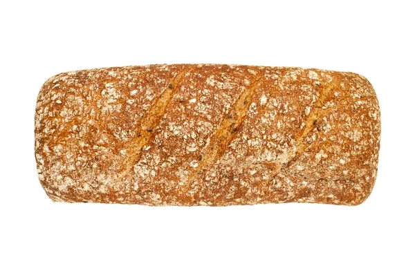 Färskt vitt bröd isolerat — Stockfoto