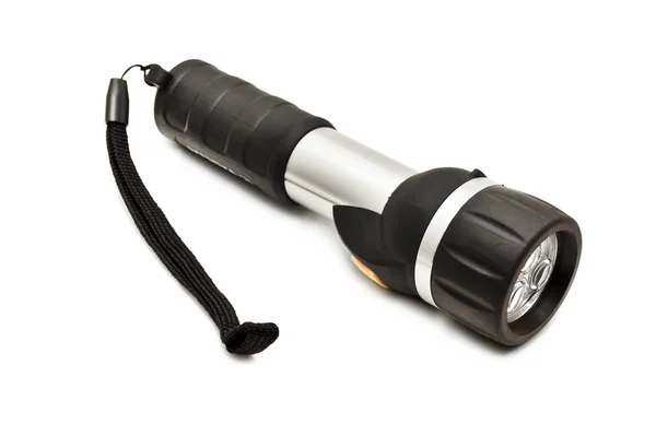 Flashlight on a white background — Stock Photo, Image