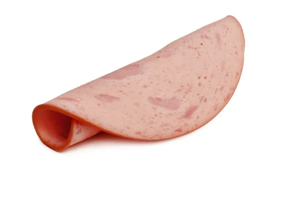 Fetta di salsiccia — Foto Stock
