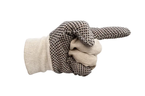 Work gloves isolated — Stock Photo, Image